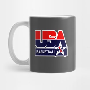 USA Bball America Basketball Mug